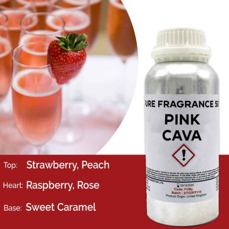 Huile parfumée pure Pink Cava - 500 ml