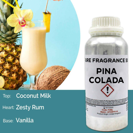Huile parfumée pure Pina Colada - 500 ml