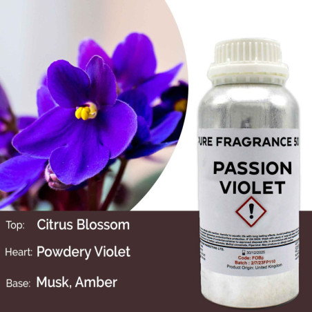Huile parfumée pure Passion Violette - 500 ml