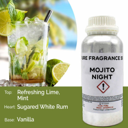 Huile parfumée pure Mojito Night - 500 ml