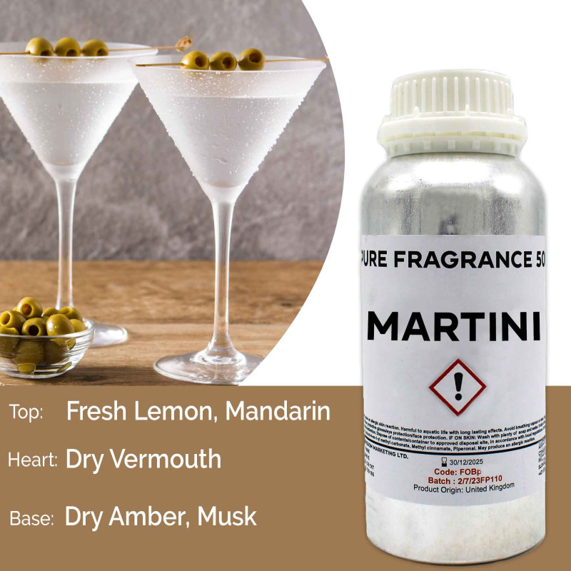 Huile parfumée pure Martini - 500 ml