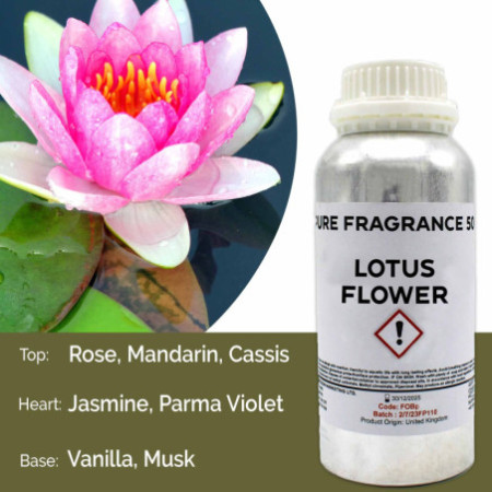 Huile parfumée pure fleur de lotus - 500 ml