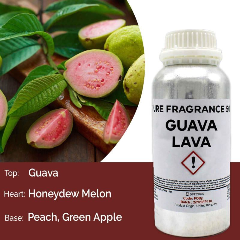 Huile parfumée pure Guava Lava - 500 ml