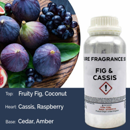 Huile parfumée pure Figue et Casis - 500 ml