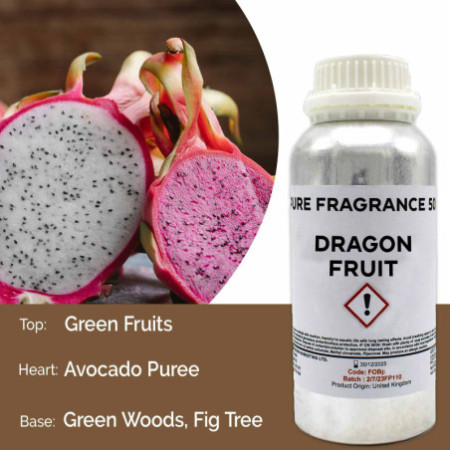 Huile parfumée pure au fruit du dragon - 500 ml