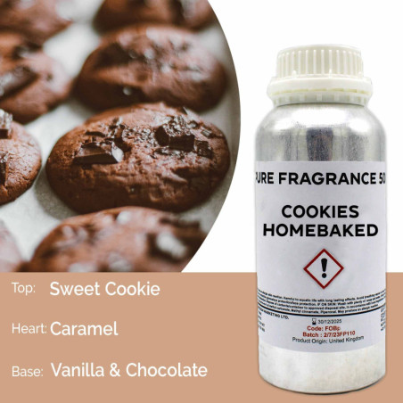 Huile parfumée pure Cookies Homebaked - 500 ml