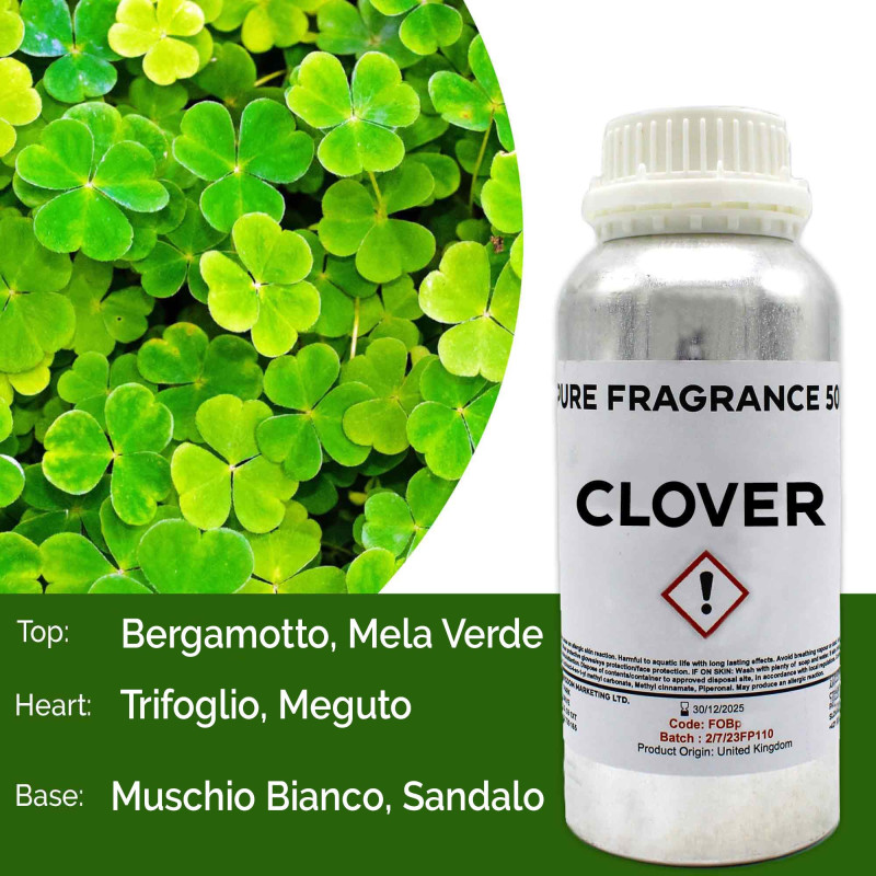 Huile parfumée pure Clover - 500 ml