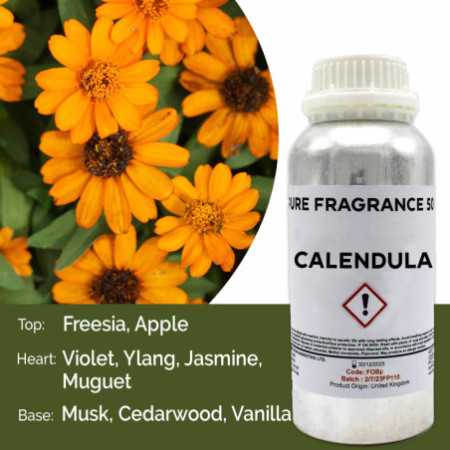Huile parfumée pure au calendula - 500 ml