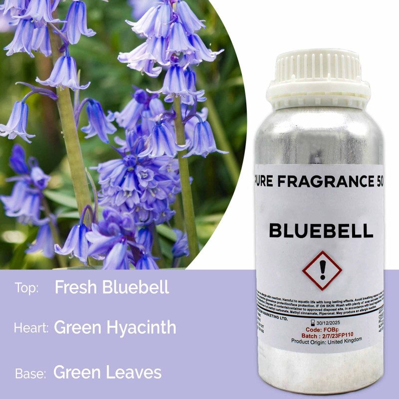 Huile parfumée pure Bluebell - 500 ml
