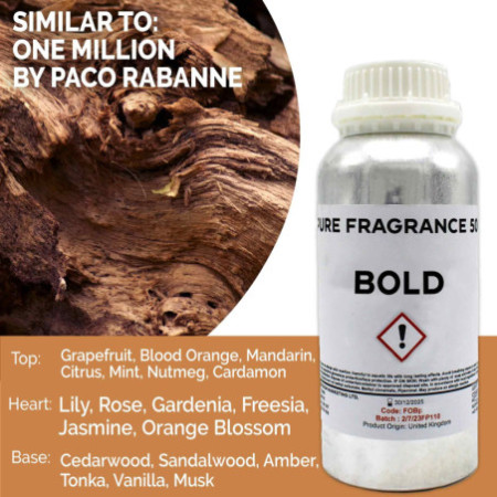 Huile parfumée pure et audacieuse - 500 ml
