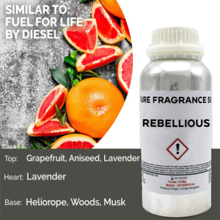 Huile parfumée pure rebelle - 500 ml