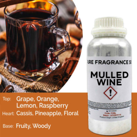 Huile parfumée pure au vin chaud - 500 ml
