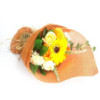 Bouquet de fleurs de savon sur pied - Orange