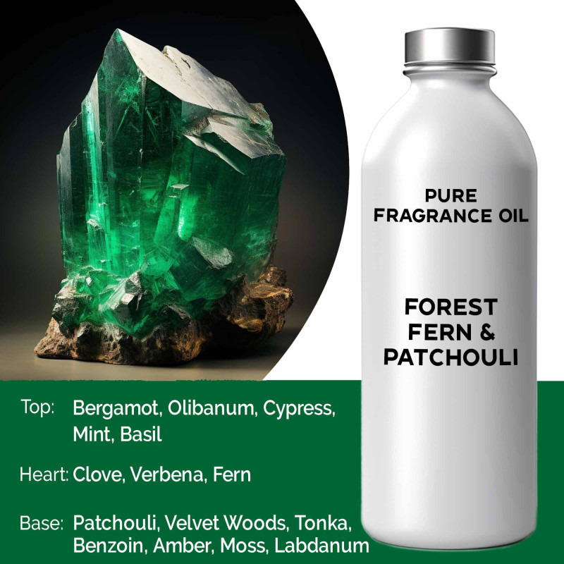 500 ml (pur) FO - Fougère forestière et patchouli
