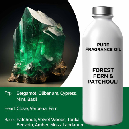 500 ml (pur) FO - Fougère forestière et patchouli