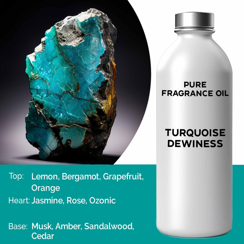 500 ml (pur) FO - Rosée turquoise