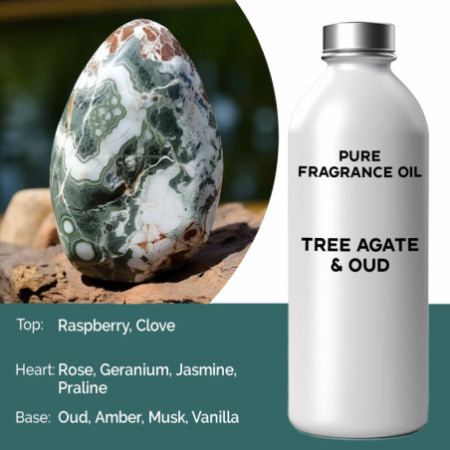 500 ml (pur) FO - Agate d'arbre et Oud