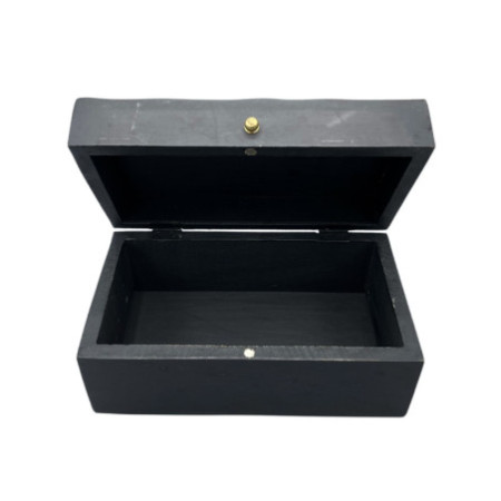 Boîte multi-usages Vintage Deco - 22 x 12 x 10 cm - Tourbillons noirs