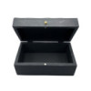 Boîte multi-usages Vintage Deco - 22 x 12 x 10 cm - Tourbillons noirs