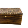 Boîte multi-usages Vintage Deco - 22 x 12 x 10 cm - Lignes antiques