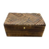 Boîte multi-usages Vintage Deco - 22 x 12 x 10 cm - Lignes antiques
