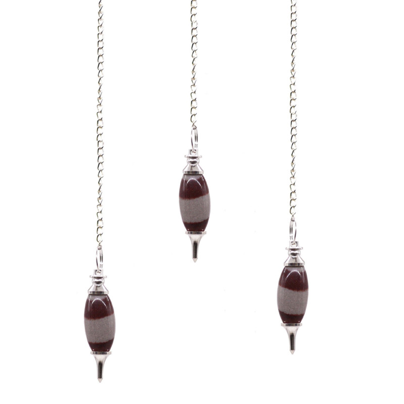 Shiva Lingam avec pendule à pointe