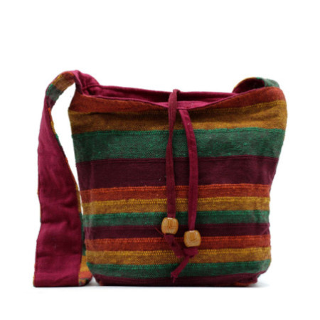 Sac bandoulière Népal - Mountain Trek Tan & Greens