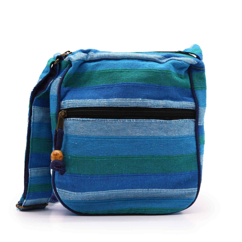 Grand sac bandoulière Népal (bandoulière réglable) - Blue Rivers