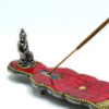 Porte-encens tibétain en forme de longue dague de Bouddha