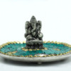 Assiette Ganesh décorative tibétaine, support pour cône et bâton