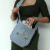 Sacs à deux poches aux tons naturels - Denim Comp - Moyen