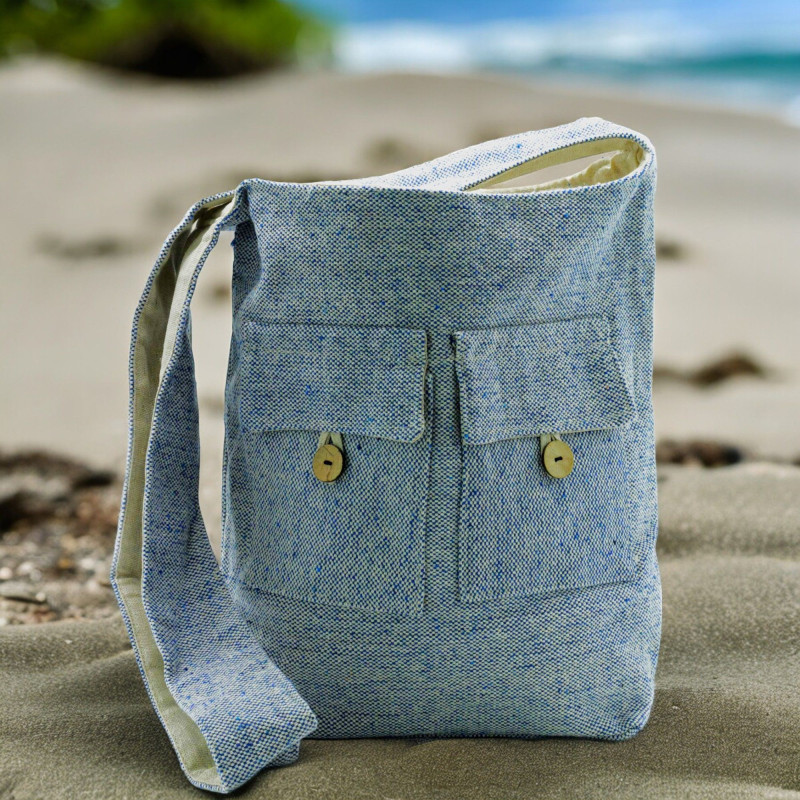 Sacs à deux poches aux tons naturels - Denim Comp - Moyen
