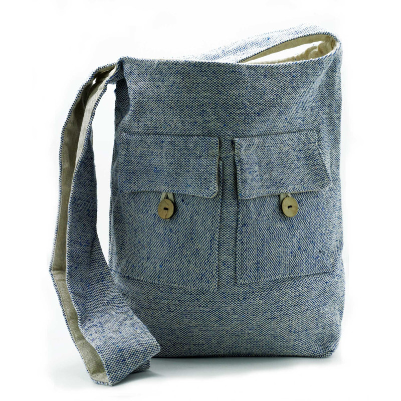 Sacs à deux poches aux tons naturels - Denim Comp - Grand