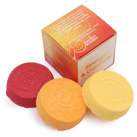 Bain pétillant Chakra - Petite boîte - Force et créativité