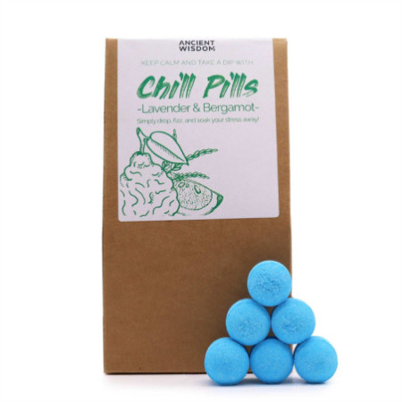 Coffret cadeau Chill Pills 350 g - Lavande et bergamote
