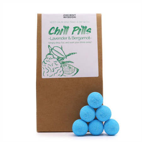 Coffret cadeau Chill Pills 350 g - Lavande et bergamote