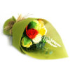 Bouquet de fleurs de savon sur pied - Vert Jaune - Spécial