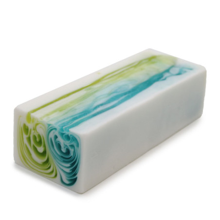 Savon artisanal - Aloe Vera - Tranche 115g environ