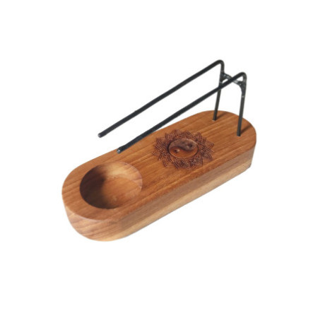 Petit Chauffage Palo Santo - Bois de Teck - Design Yin & Yang