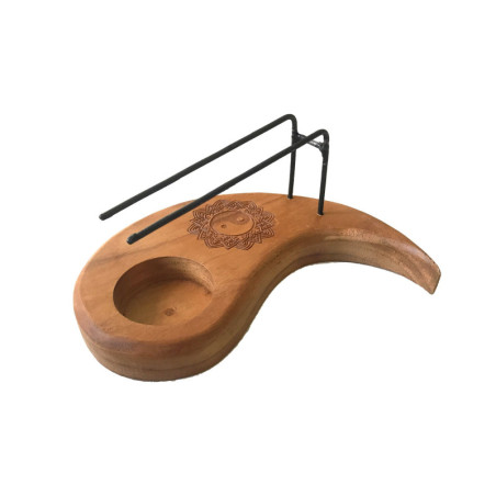 Chauffe-eau Teardrop Palo Santo - Bois de teck - Design Yin et Yang
