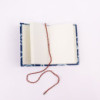 Lot de 4 carnets de notes à reliure en coton, imprimés en bloc, 7 x 10 cm, assortis