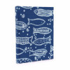 Cahiers reliés en coton 20x15cm - 96 pages - Indigo Fish