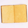 Livre Heafty Brown Tan - Décor Zinc Rose - 200 pages à bords frangés - 26 x 18 cm