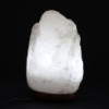 Lampe en cristal de roche de sel de l'Himalaya - et base environ 2-3 kg