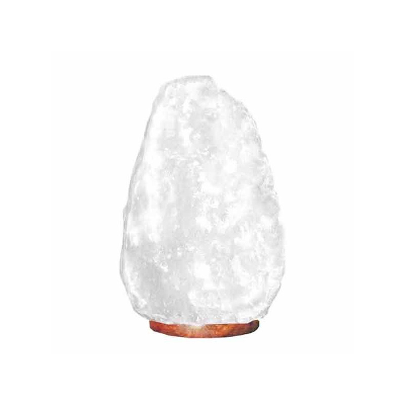 Lampe en cristal de roche de sel de l'Himalaya - environ 20-25 kg