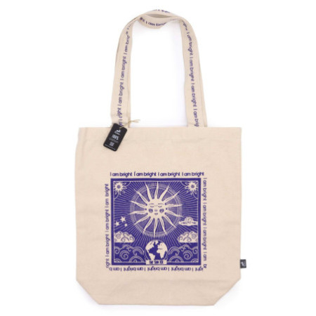 Sac fourre-tout Hop Hare - I am Bright - Toile de coton 10 oz