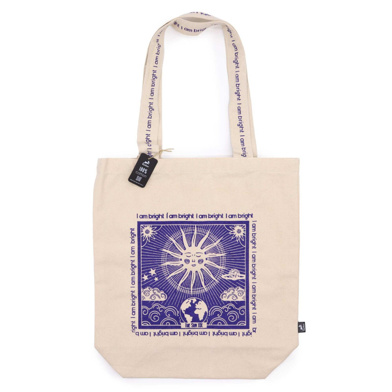 Sac fourre-tout Hop Hare - I am Bright - Toile de coton 10 oz