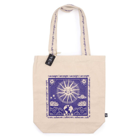Sac fourre-tout Hop Hare - I am Bright - Toile de coton 10 oz