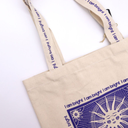 Sac fourre-tout Hop Hare - I am Bright - Toile de coton 10 oz