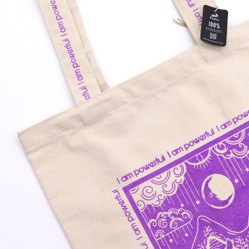 Sac fourre-tout Hop Hare - Je suis puissant - Toile de coton 10 oz